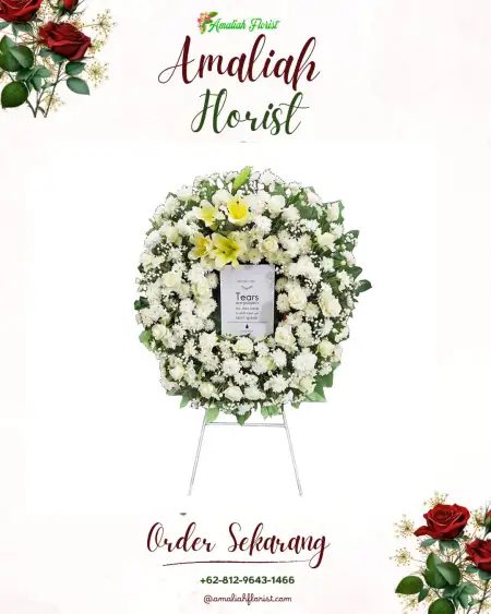 Krans Bunga Duka Cipaganti Coblong