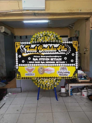 Papan Bunga di Cipaganti Coblong